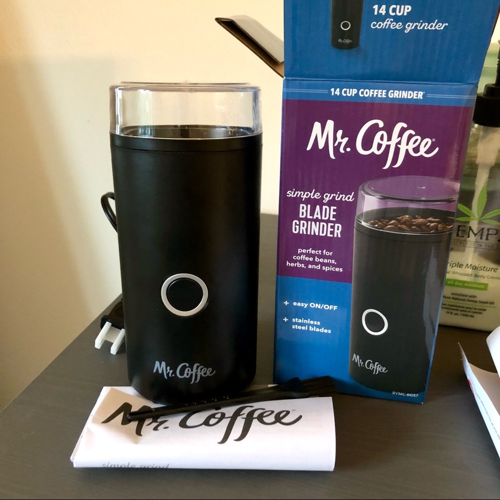 ☕️ Mr. Coffee coffee bean grinder